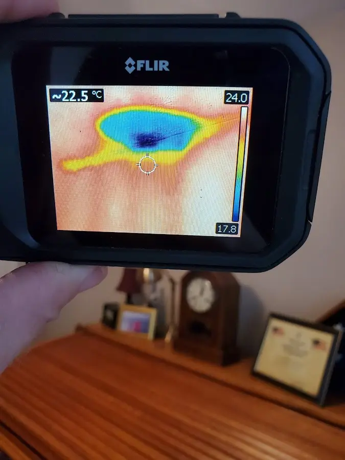Thermal imaging inspection for water damage in Little River